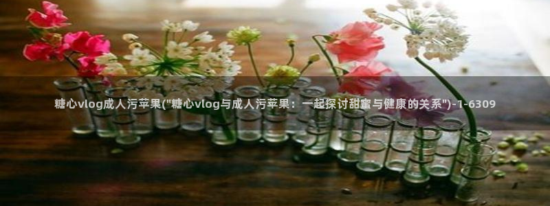 糖心vlog精品：糖心vlog成人污苹果(\